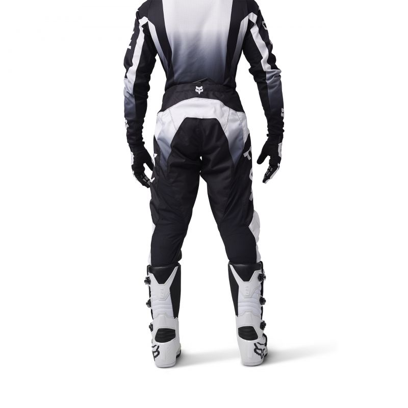SPODNIE FOX 180 LEAN-EXTD BLACK/WHITE