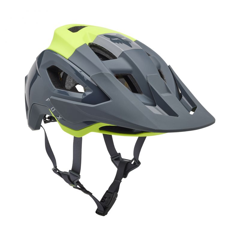 KASK ROWEROWY FOX SPEEDFRAME PRO KLIF CE FLUORESCENT YELLOW