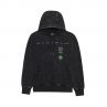 BLUZA Z KAPTUREM FOX THROTTLE OVERSIZED FLC PO BLACK