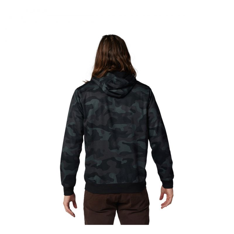 BLUZA Z KAPTUREM FOX HEAD BLACK CAMO