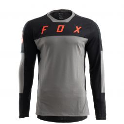 KOSZULKA ROWEROWA Z DŁUGIM RĘKAWEM FOX DEFEND SG BLACK