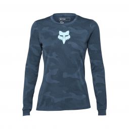 Koszulka Rowerowa Z Długim Rękawem Fox Lady Ranger Tru Dri Dark Vintage