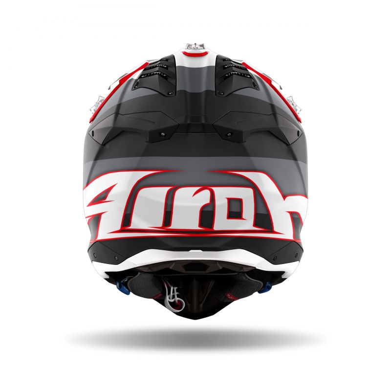Kask Airoh Aviator 3 Monarch Grey Red Matt