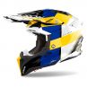Kask Airoh Aviator 3 Monarch Blue Yellow Gloss