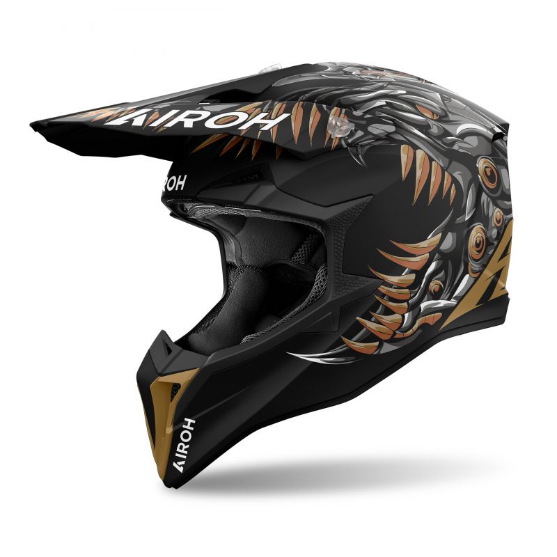 Kask Airoh Wraaap Cyborg Matt