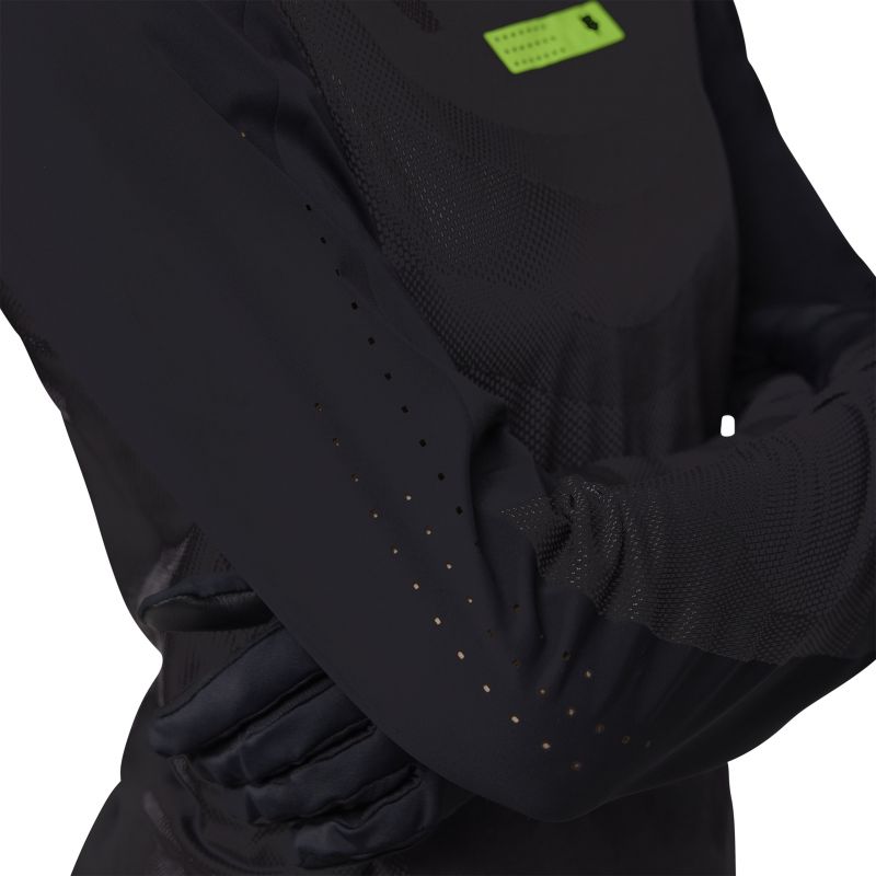 Koszulka Rowerowa Z Długim Rękawem Fox Lady Rawtec Black