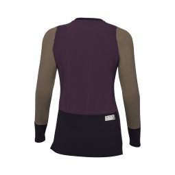 Koszulka Rowerowa Z Długim Rękawem Fox Lady Defend Thermal Dark Purple