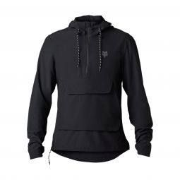 Bluza Rowerowa Z Kapturem Fox Ranger Wind Pullover Black