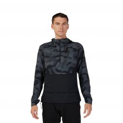 Bluza Rowerowa Z Kapturem Fox Ranger Wind Pullover Black Camo