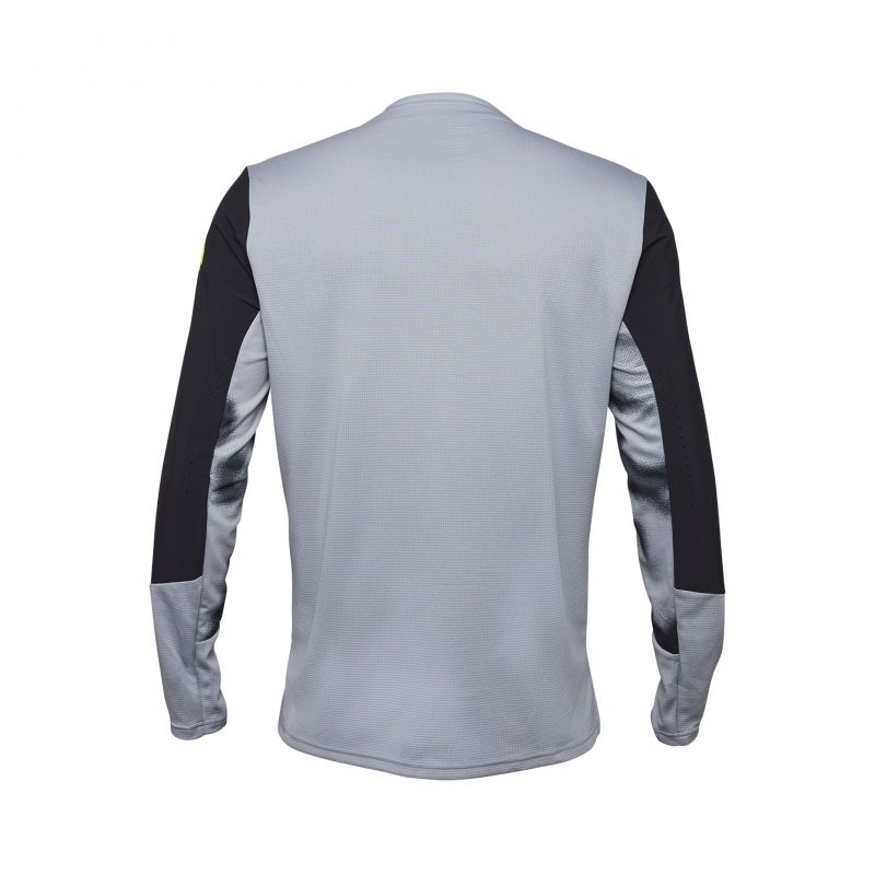 Koszulka Rowerowa Z Długim Rękawem Fox Defend Taunt Steel Grey