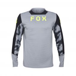 Koszulka Rowerowa Z Długim Rękawem Fox Defend Taunt Steel Grey