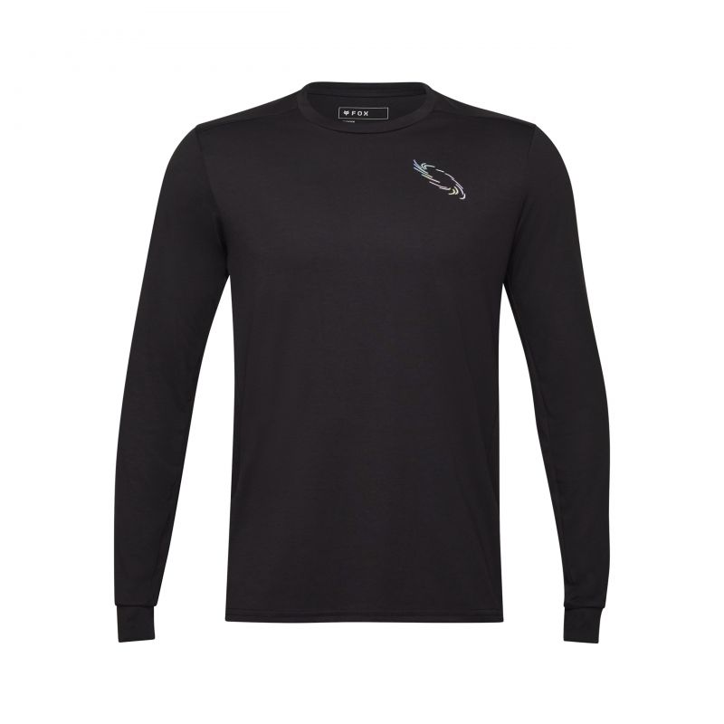 Koszulka Rowerowa Z Długim Rękawem Fox Ranger Dr Md Lunar Black