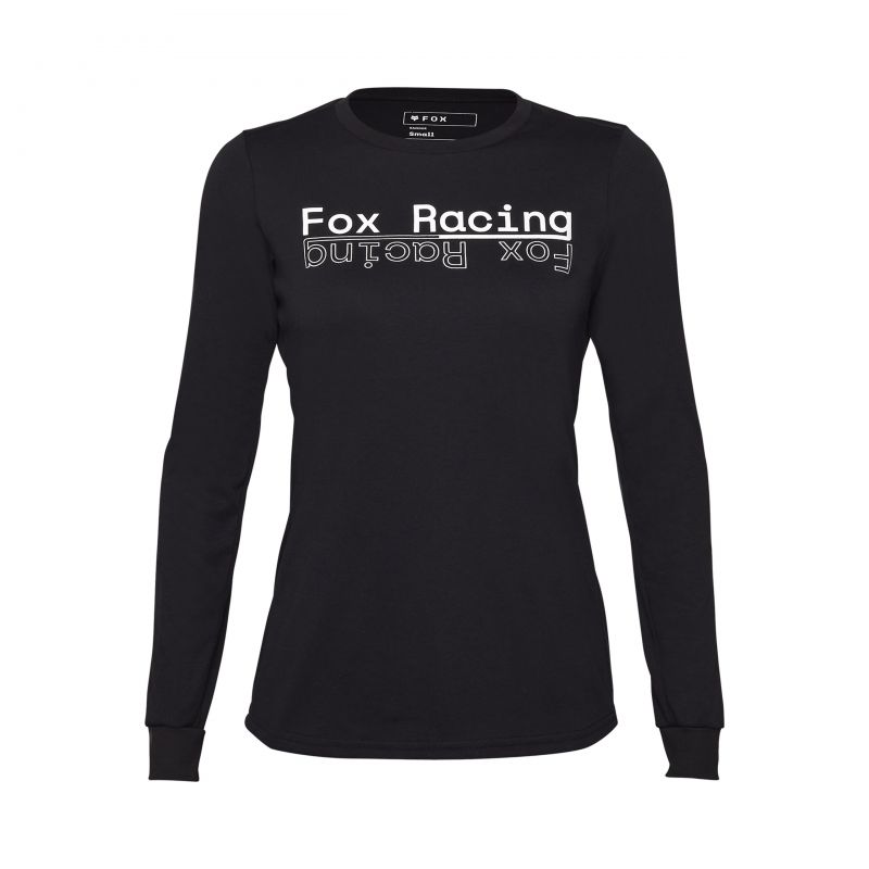 Koszulka Rowerowa Z Długim Rękawem Fox Lady Ranger Dr Md Black