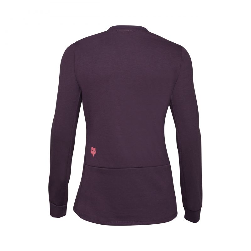 Koszulka Rowerowa Z Długim Rękawem Fox Lady Ranger Dr Md Dark Purple