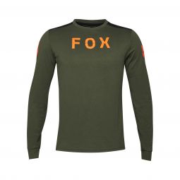 Koszulka Rowerowa Z Długim Rękawem Fox Ranger Dr Aviation Dark Sage