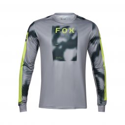 Koszulka Rowerowa Z Długim Rękawem Fox Ranger Taunt Steel Grey