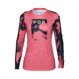 Koszulka Rowerowa Z Długim Rękawem Fox Lady Ranger Taunt Guava