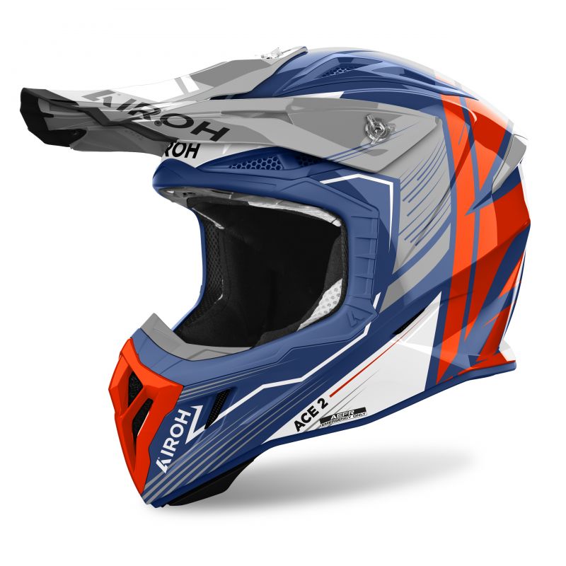 Kask Airoh Aviator Ace 2 Engine Cerulean Gloss