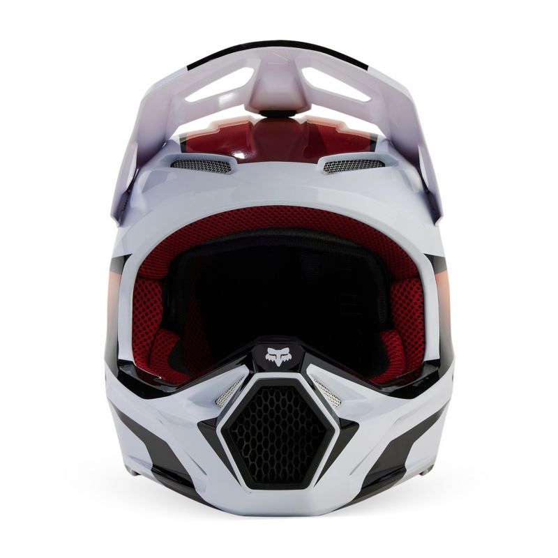 Kask Fox Junior V1 Flora White/Black