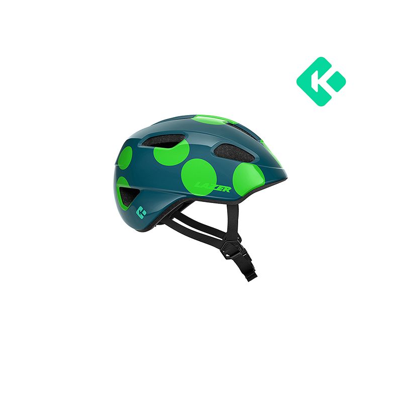 Lazer Kask Nutz Kineticore Green Dots
