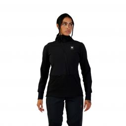 Bluza Rowerowa Z Kapturem Fox Lady Defend Thermal Black