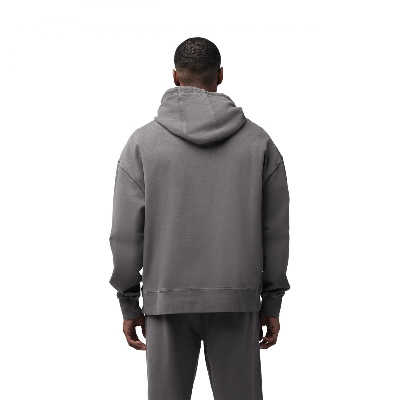 Bluza Z Kapturem Fox Wordmark Oversized Fleece Po Pewter