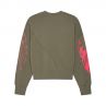 Bluza Fox Lady Crew Elevated Oversized Adobe