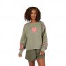 Bluza Fox Lady Crew Elevated Oversized Adobe