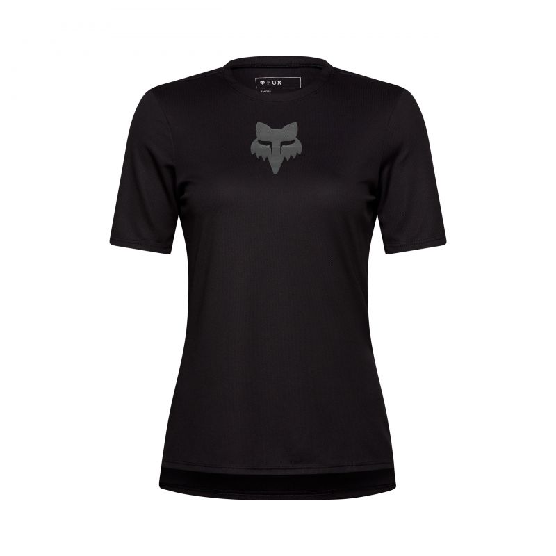 Koszulka Rowerowa Fox Lady Ranger Head Black