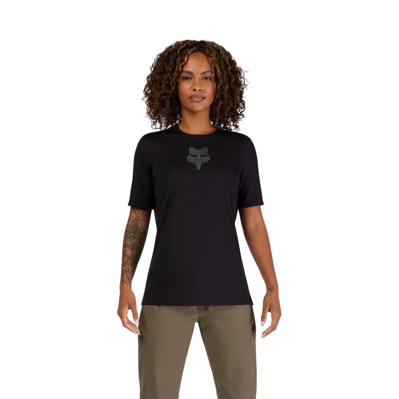 Koszulka Rowerowa Fox Lady Ranger Head Black