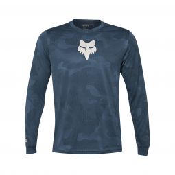 Koszulka Rowerowa Z Długim Rękawem Fox Ranger Tru Dri Dark Vintage
