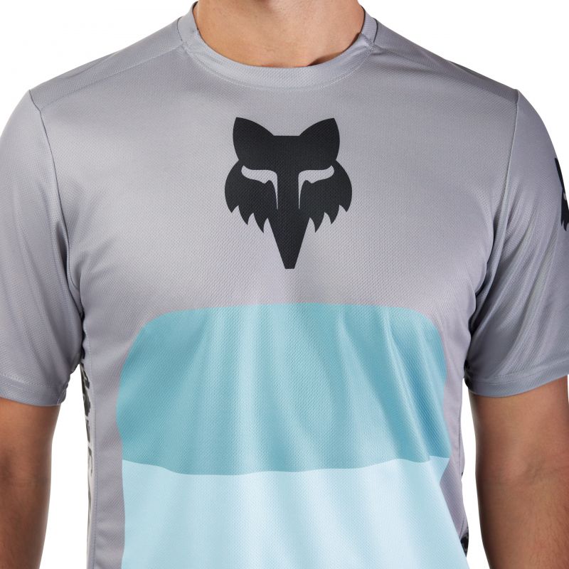 Koszulka Rowerowa Fox Ranger Grid Steel Grey