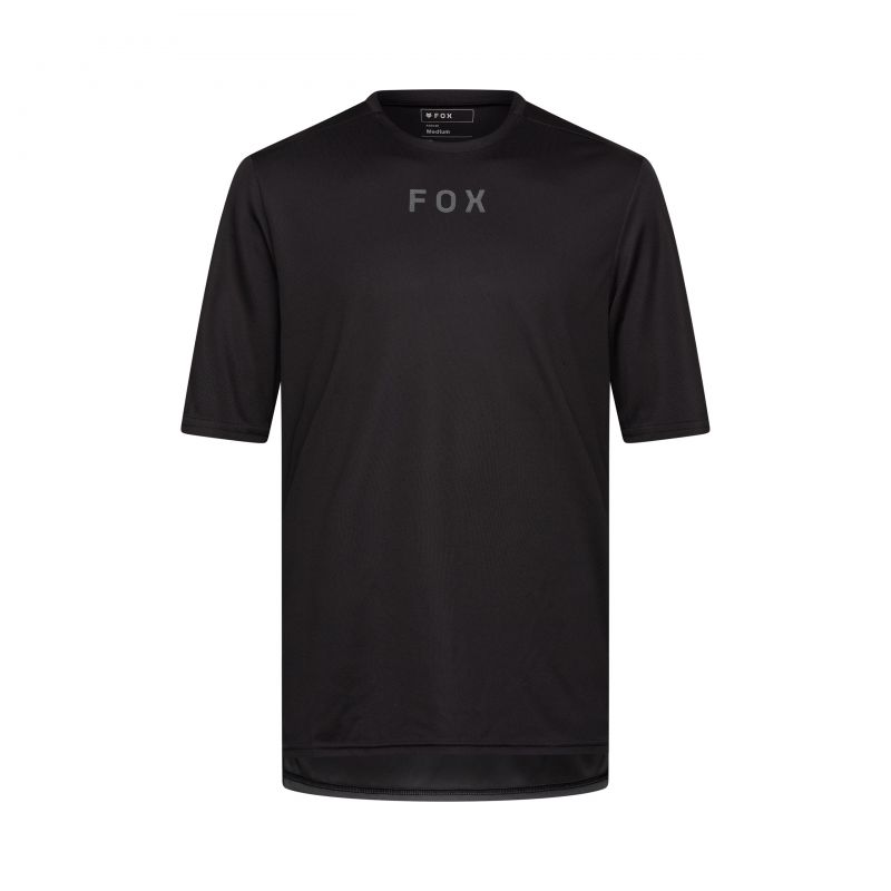 Koszulka Rowerowa Fox Ranger Wordmark Black