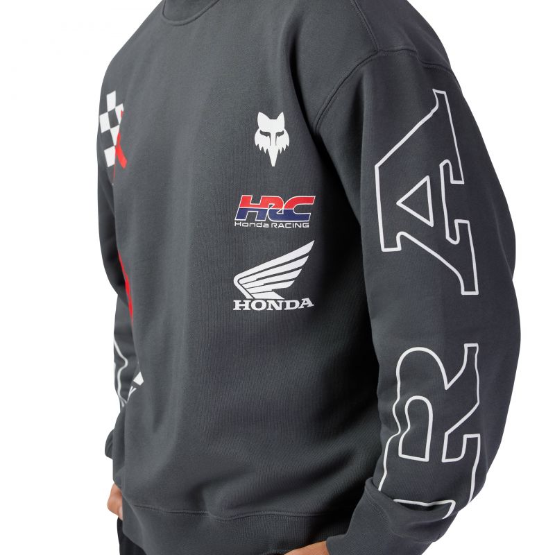 Bluza Fox Crew Oversized Fleece Crew Dark Shadow