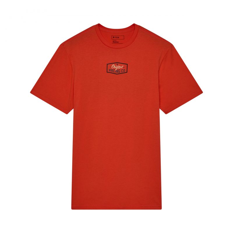 T-Shirt Fox Original Prem Blood Orange