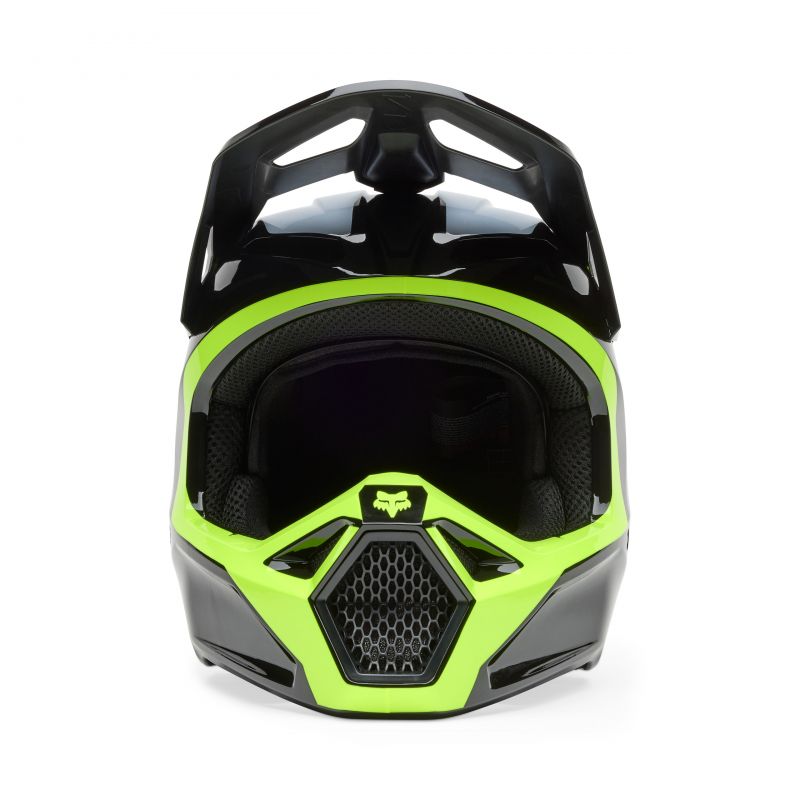 Kask Fox V1 Flow Black/Yellow