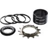 Reverse Single Speed Kit 13T Czarny