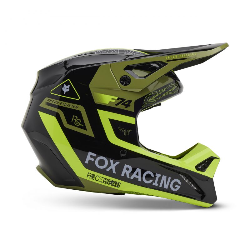 Kask Fox V1 Race Spec Pale Green
