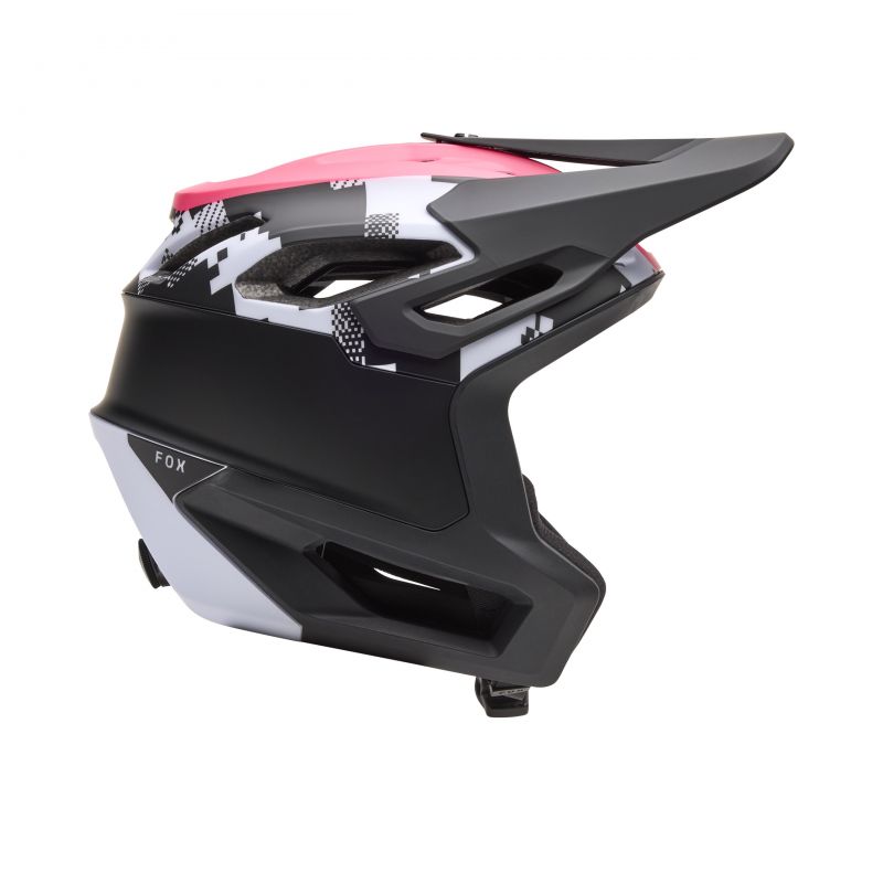 Kask Rowerowy Fox Dropframe Pro Digi Image Black/White