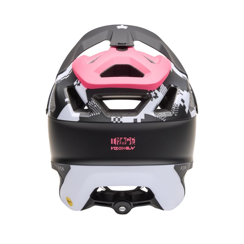 Kask Rowerowy Fox Dropframe Pro Digi Image Black/White