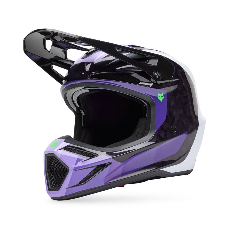 Kask Fox V3 Rs Grid Black/Purple