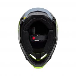 Kask Fox V1 Flow Black/Yellow