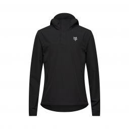 Bluza Rowerowa Z Kapturem Fox Ranger Wind Pullover Black