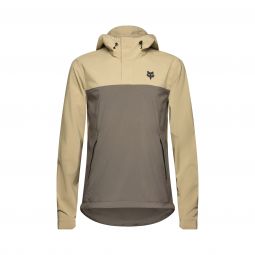 Bluza Rowerowa Z Kapturem Fox Ranger Wind Pullover Sand
