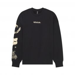 Bluza Fox Hello Future Oversized Crew Black