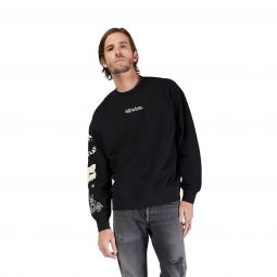 Bluza Fox Hello Future Oversized Crew Black
