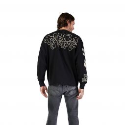 Bluza Fox Hello Future Oversized Crew Black