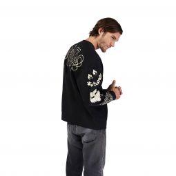 Bluza Fox Hello Future Oversized Crew Black