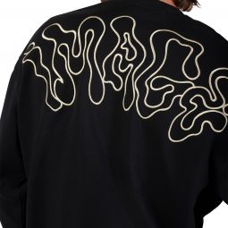 Bluza Fox Hello Future Oversized Crew Black
