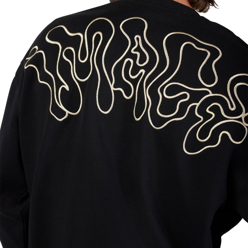 Bluza Fox Hello Future Oversized Crew Black